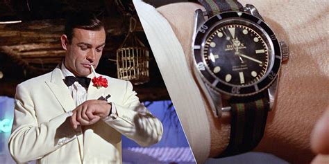 james bond sean connery rolex|sean connery james bond watch.